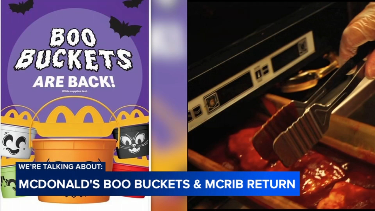 McDonald's Boo Buckets and McRib return for limited time
       — Highland Park Community news