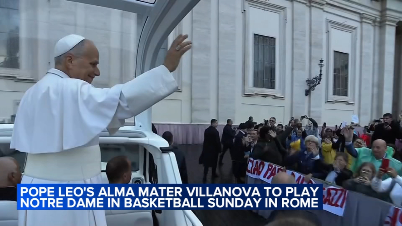 Pope Leo tells Villanova and Notre Dame basketball teams he is neutral. Prevost has other ideas
       — Highland Park Sports news